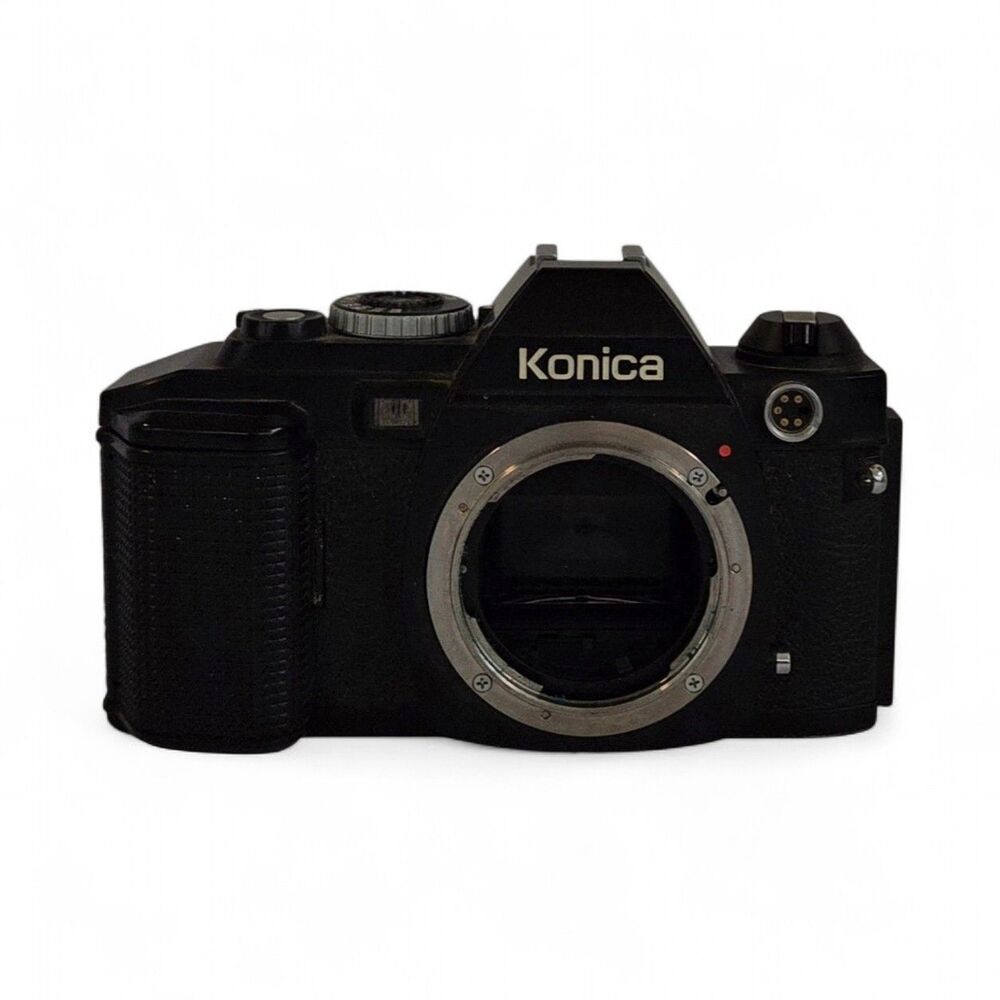 Konica FS-1 35mm SLR Film Camera Body Only AR Mount Vintage Japan Motor Drive